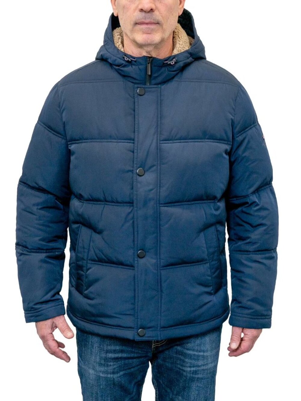 NEW London Fog Men's Parka Navy